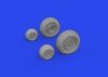 Eduard 648927 Mi-4 wheels Trumpeter 1/48